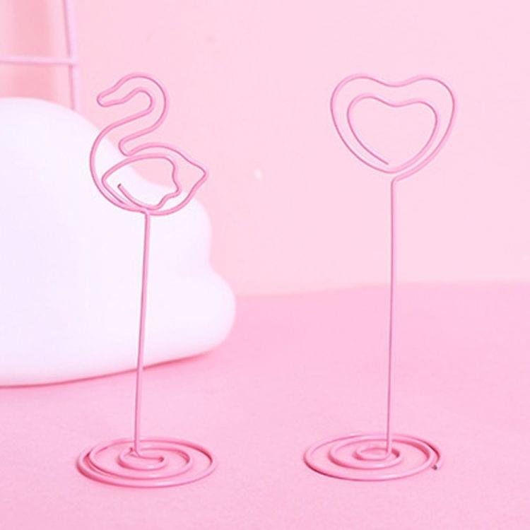 Wedding Place Card Holder Photo Clip Table Number Stand(Unicorn)