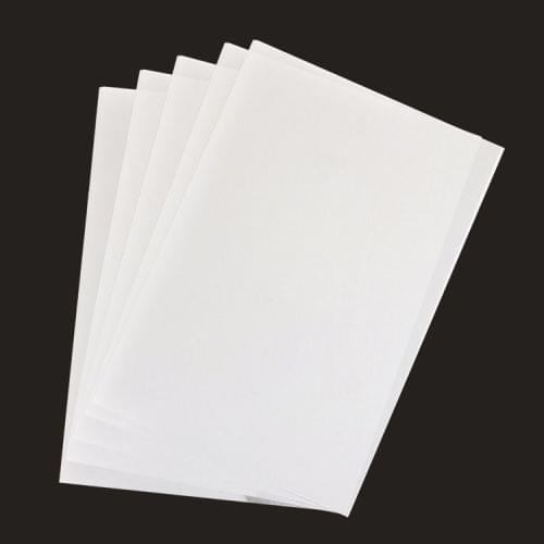 10 PCS Print Heat Shrink Film DIY Epoxy Print Paper Rubber Stamp Material Print Paper(White)