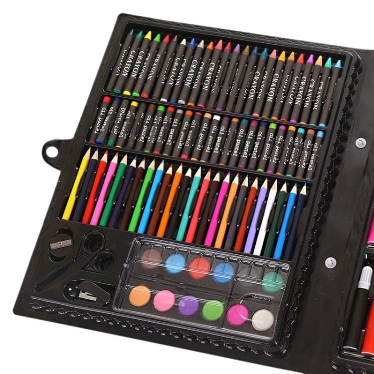 150 PCS Creative Children Painting Pen Set Colored Pencils Watercolor Pen Student Stationery Sketch Suit