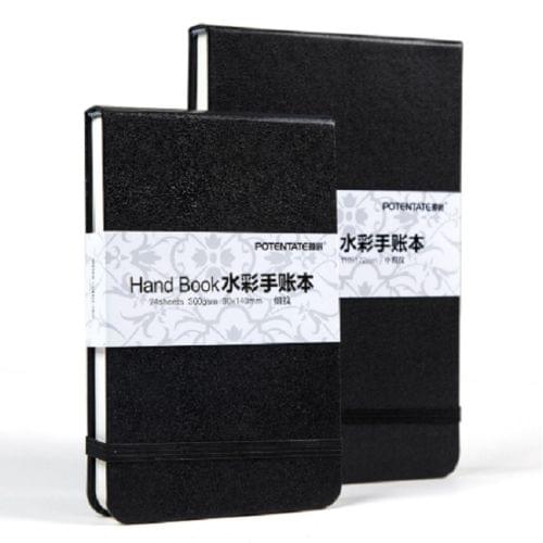 02151124 Sheets Watercolor Pad Sketch Stationery Notebook For Drawing Marker Sketch Supplies, Size:110mm x 172mm