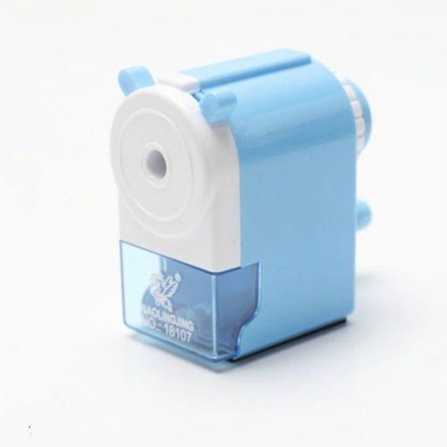 Cartoon Animals Pattern Windmill Pencil Sharpeners Kids School Supplies(18107-Blue)