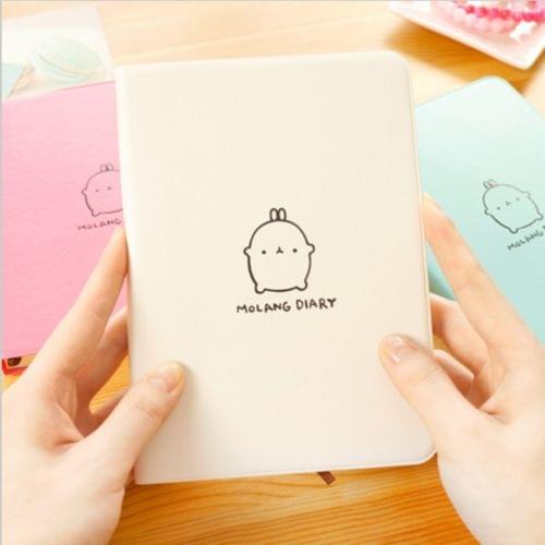 Creative Simple Style Diary Notebook Gift Notepad School Stationery Office Supplies, Random Color Delivery