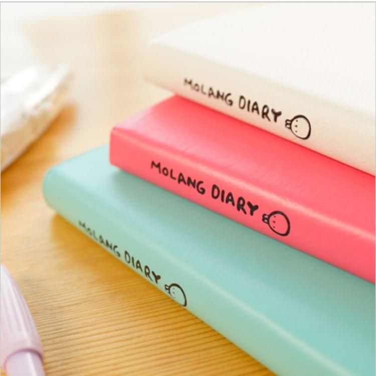 Creative Simple Style Diary Notebook Gift Notepad School Stationery Office Supplies, Random Color Delivery