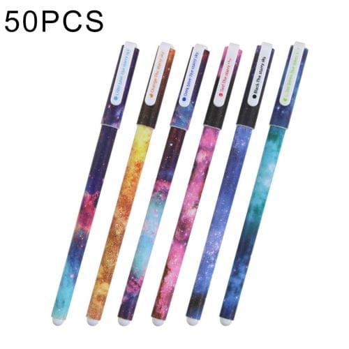 50 in 1 Fresh Style 0.38mm Neutral Pen Stationery School Office Supplies,Random Color Delivery