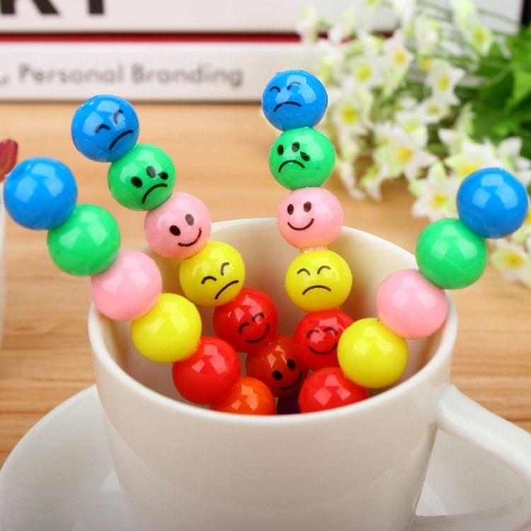 10 PCS Creative Stationery Children Cartoon Candy Colorful Do Not Cut Pencil