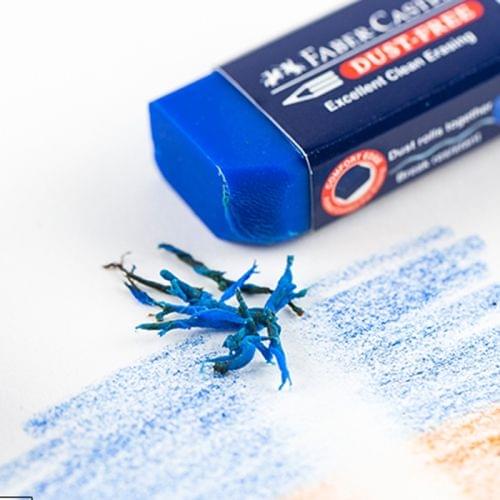 187170 Dust-free Blue Sketch Painting Special Eraser Student Stationery