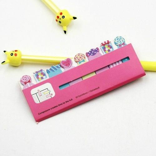 2 PCS Mini Cute Cartoon Animals Memo Pad Sticky Notes Notebook Stationery Note Paper Stickers School Supplies Candy