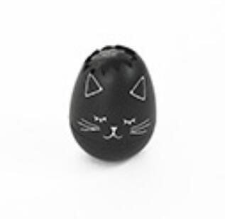 4 PCS Creative Cartoon Animal Egg Correction Tape Student Stationery School Supplies(Black Cat)