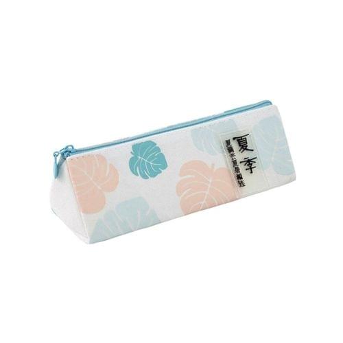 Stationery Canvas Pencil Case school Pencil Bag School Office School Supplies Pencils Writing Supplies Gift(Summer)