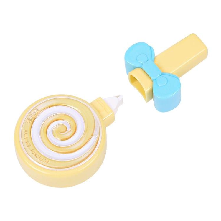 Cute Creative Lollipop Shape Correction Tape Office School Supplies Children Gifts, Random Color Delivery