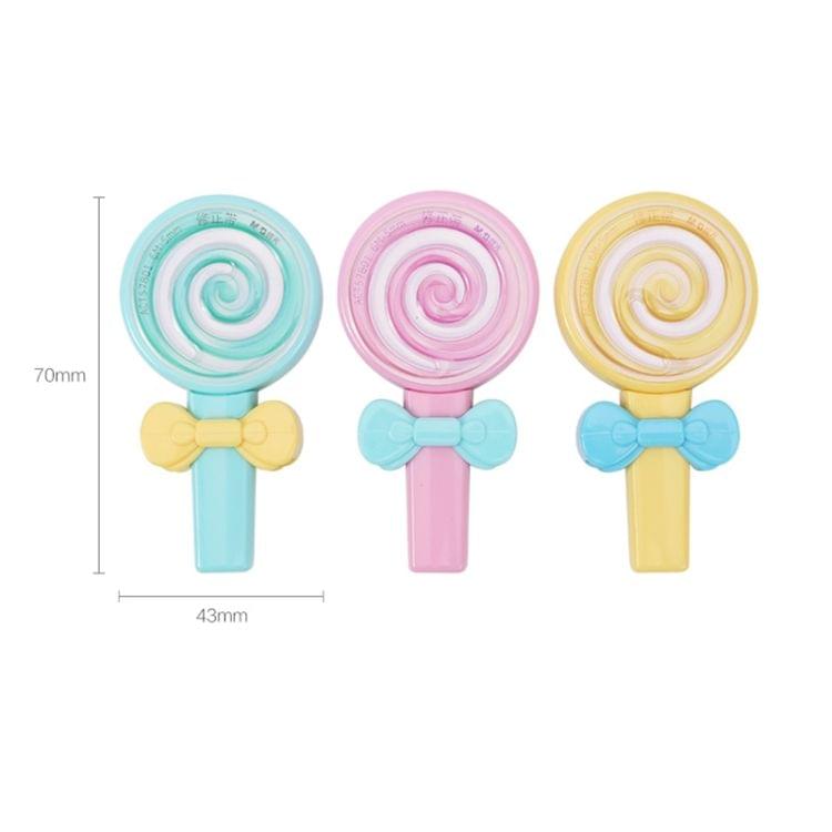 Cute Creative Lollipop Shape Correction Tape Office School Supplies Children Gifts, Random Color Delivery