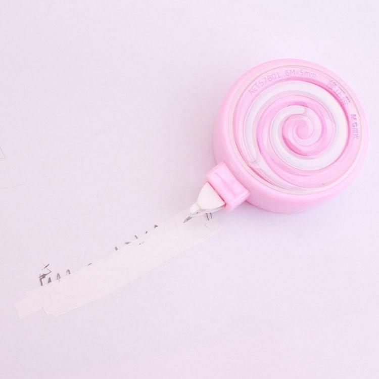 Cute Creative Lollipop Shape Correction Tape Office School Supplies Children Gifts, Random Color Delivery