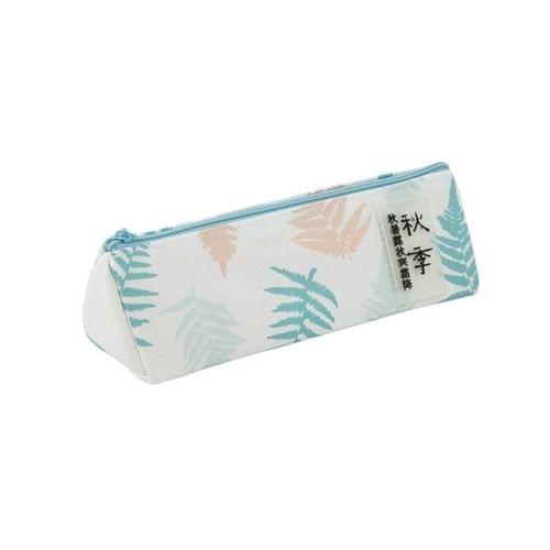 Stationery Canvas Pencil Case school Pencil Bag School Office School Supplies Pencils Writing Supplies Gift(Autumn)