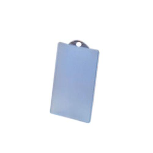 Card Holder Cover Slim PVC Transparent IC Card Bus Credit Card Cover Case Holder(Blue)