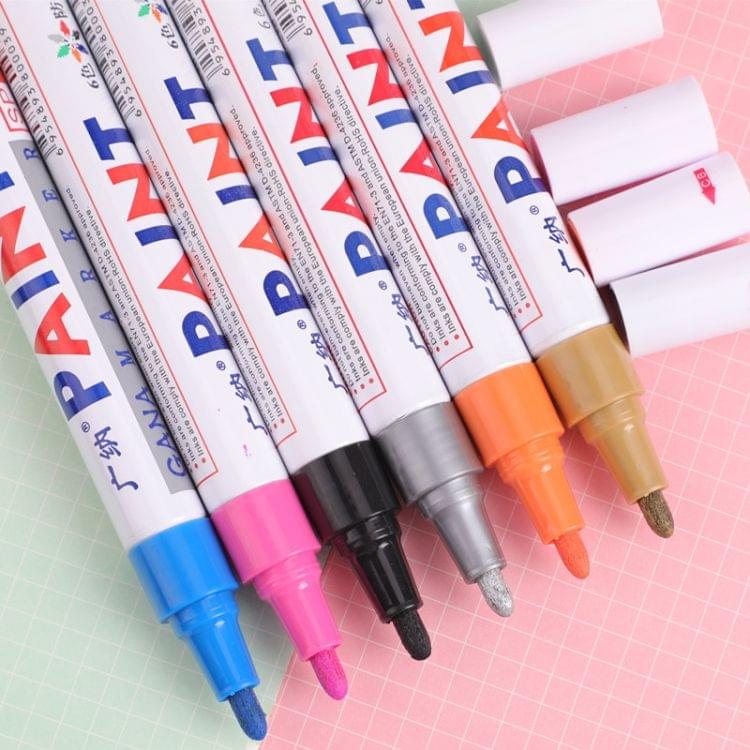 12 PCS Universal Creative Multifunctional Marking Pen Painting Pen Album DIY Graffiti Pen Marker Pen(12 colors)