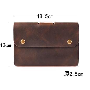 A6 Genuine Leather Diary Planner Office Diary Spiral Travelers Writing Pad