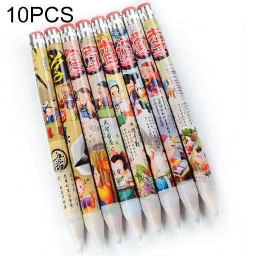 10PCS 35cm Classical Thick Wooden Pencil for Gifts