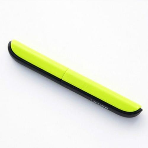 Portable Shears Paper Cutting Folding Safety Mini Stationery Scissors(Green)