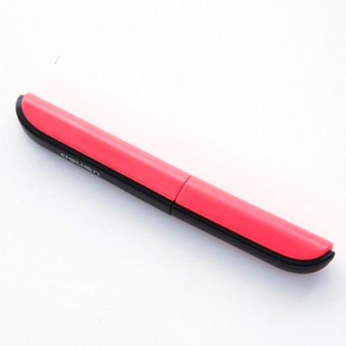Portable Shears Paper Cutting Folding Safety Mini Stationery Scissors(Red)