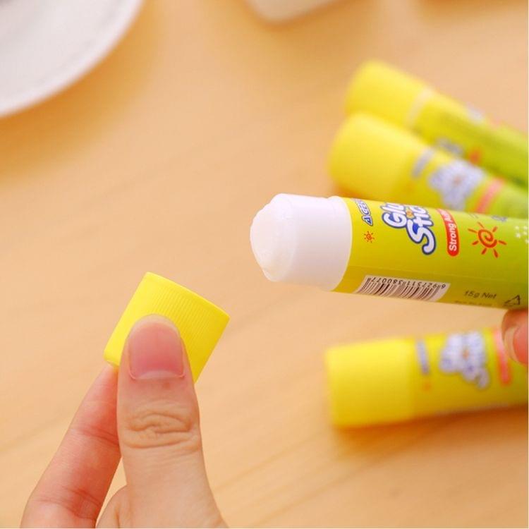 5 PCS Non-toxic Strong Adhesion Solid Glue Stick High Viscosity DIY Hand Made Work Glue, Small Size: 81 x 18mm