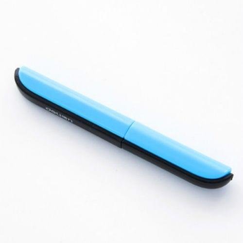 Portable Shears Paper Cutting Folding Safety Mini Stationery Scissors(Blue)