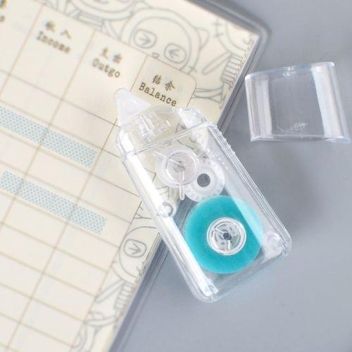 Transparent Double Adhesive Roller Glue Tape Decorative Office School Stationery Supply