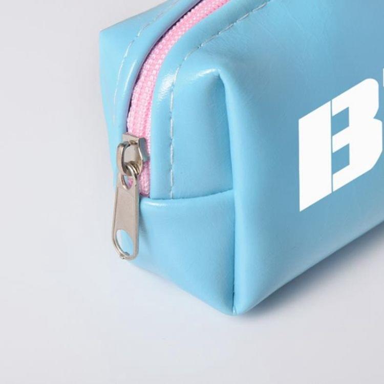 Ponies Trojan Horse Colour Leather Pencil Bag(Pink)