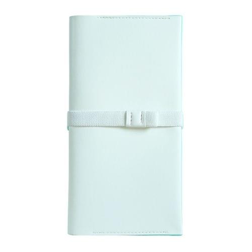 Original Carry on Notebook SIM Portable Traveler Notebook School Office Supplies Standard Style, Size:22.2*11.5cm (Mint Green)