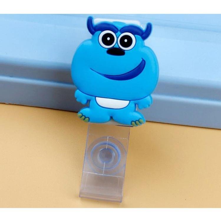 3PCS Monster University Transparent Retractable Badge ID Card Clip Badge Lanyard Card Holder 1