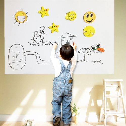 PVC Creative Message DIY Whiteboard Sticker Stationery Memo, Size: 45x200cm