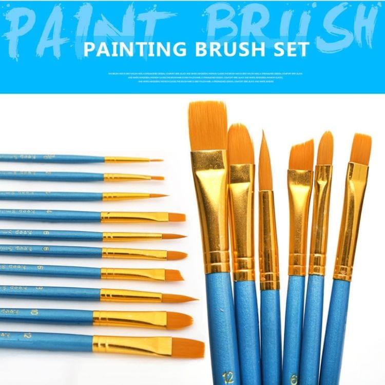 Watercolor Powder Paint Brush Painting Art Supplies.