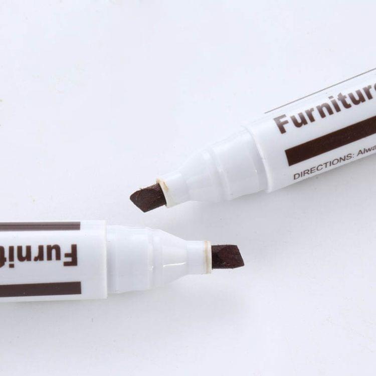 2 PCS Furniture Scratch Filler Repair Marker Pen, Size: 13.3x2cm(Maple)