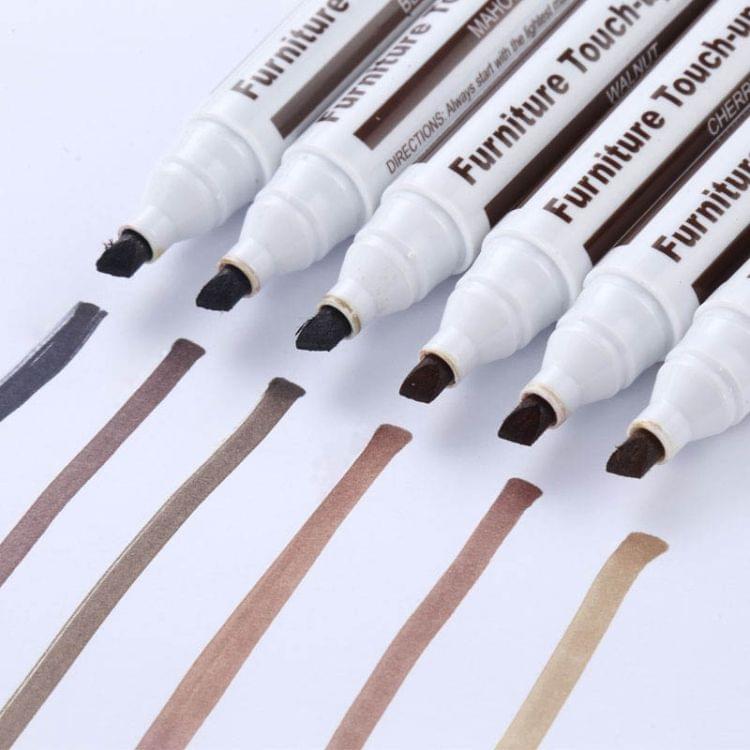2 PCS Furniture Scratch Filler Repair Marker Pen, Size: 13.3x2cm(Maple)