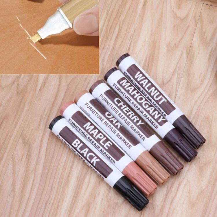 2 PCS Furniture Scratch Filler Repair Marker Pen, Size: 13.3x2cm(Maple)