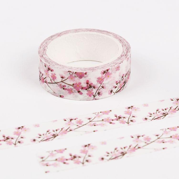 Cherry Blossom DIY Hand Towel Tear Tape Decorative Hand Book Album Decoration
