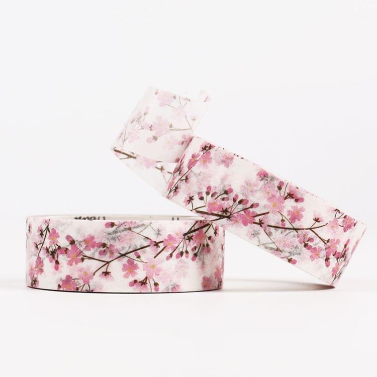Cherry Blossom DIY Hand Towel Tear Tape Decorative Hand Book Album Decoration