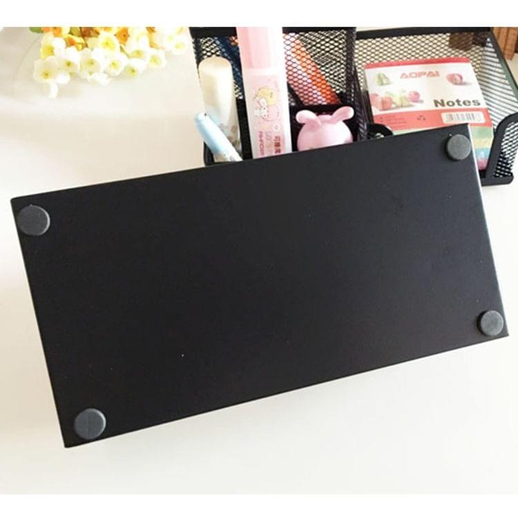 2 PCS Creative Metal Mesh Combined Pen Holder Multifunction Stationery Storage Box