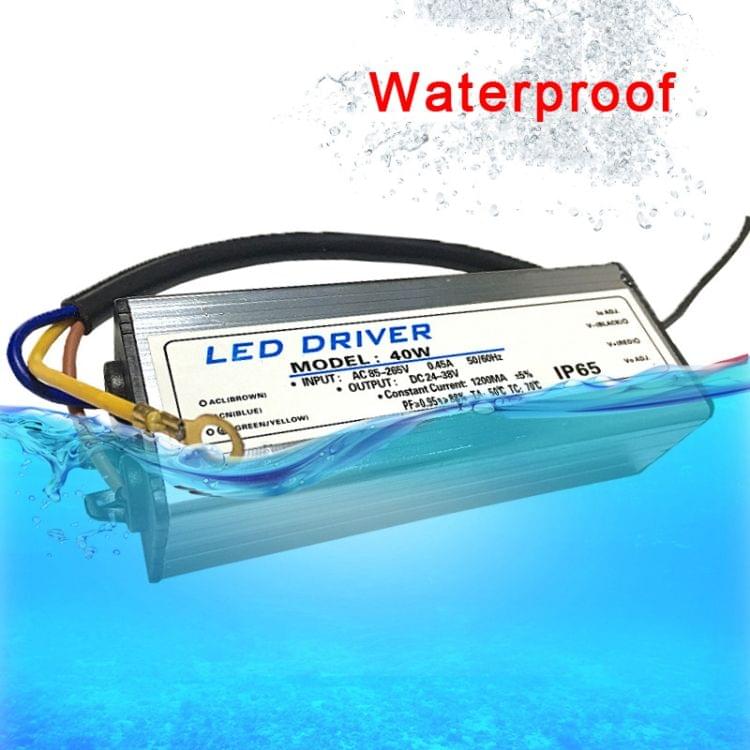 10W LED Driver Adapter AC 85-265V to DC 24-38V IP65 Waterproof