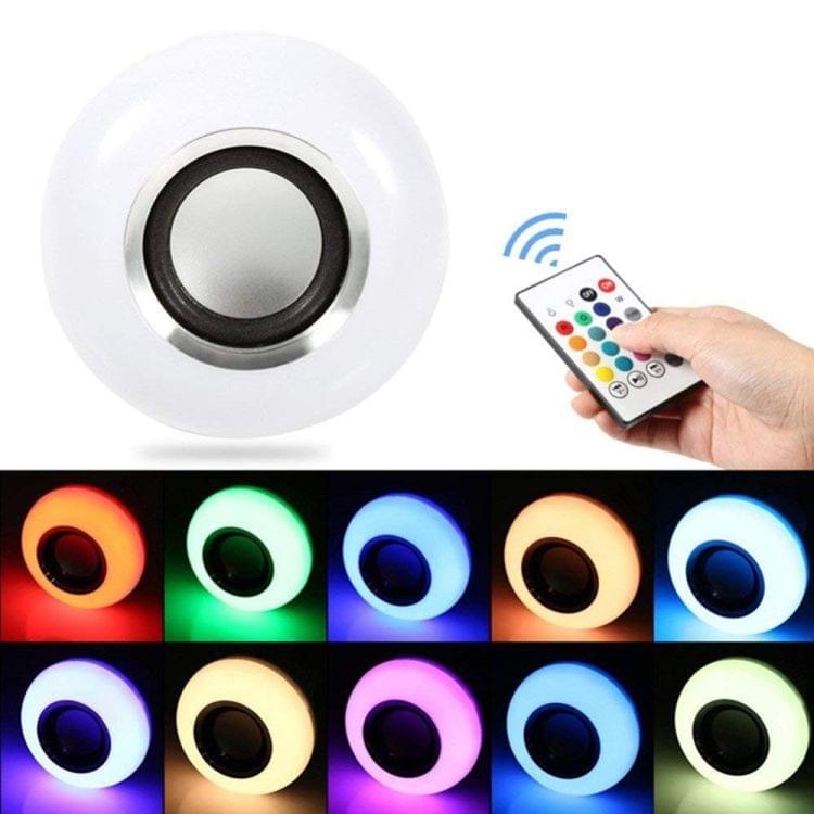 YWXLight 18W E27 RGB Color Changing Smart LED Music Light Bulb