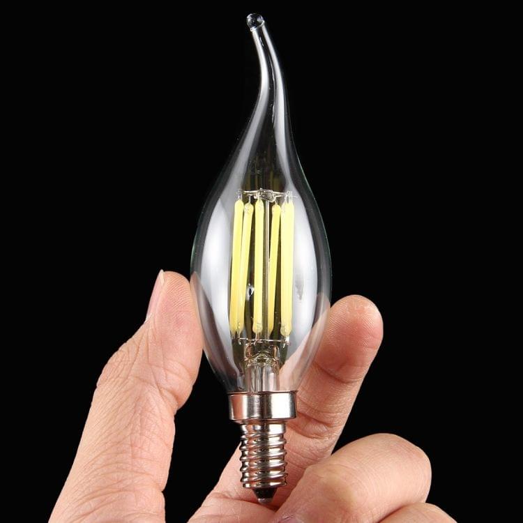 C35 E12 6W Dimmable LED Filament Light Bulb