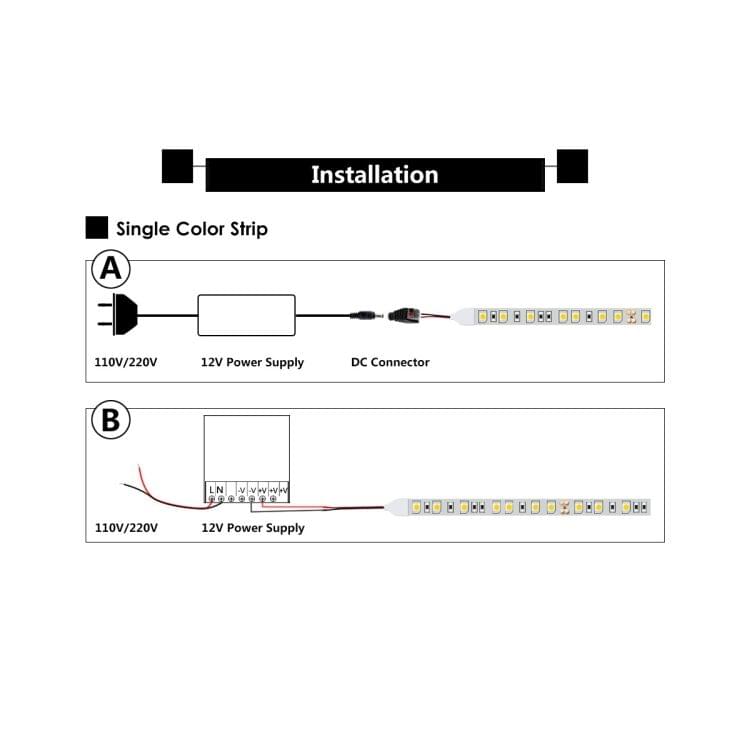 YWXLight Dimmable Light Strip Kit, 5m LED Ribbon, Non-Waterproof for Indoor , 11key Remote Control LED Strip Lamp 300led EU Plug (Warm White)