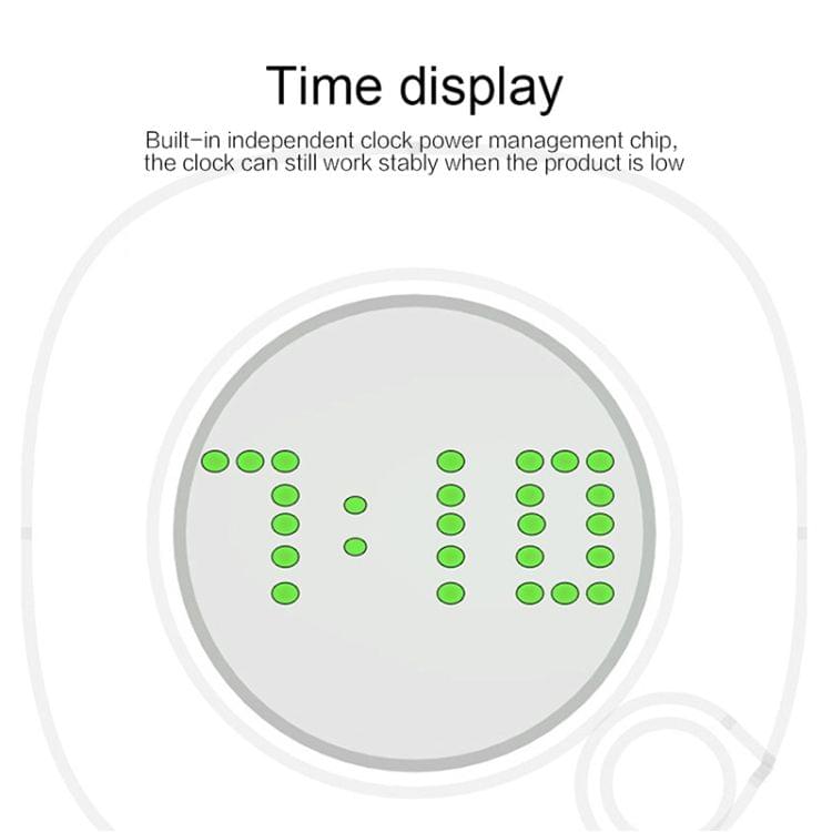 Intelligent Rotation Clock Dry Cell LED PIR Sensor Night Light