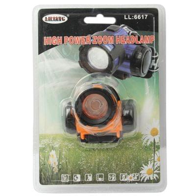 High Power Headlamp for Outdoor Activities (Orange)