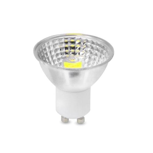 YWXLight GU10 COB Bulb 5WLED Lamp Cup 110V 220V Spotlight (Color:110V Size: + Cold white)