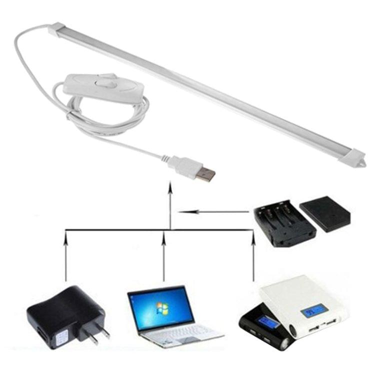 Y200 35cm White & Warm White USB LED Strip Light