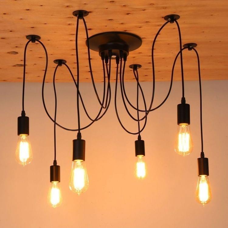 E27 40W Retro Edison Light Bulb Filament Vintage Ampoule Incandescent Bulb, AC 220V(G80 Spirai)