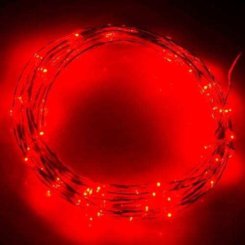 10m 5VMN 6W 500LM LED Silver String Light