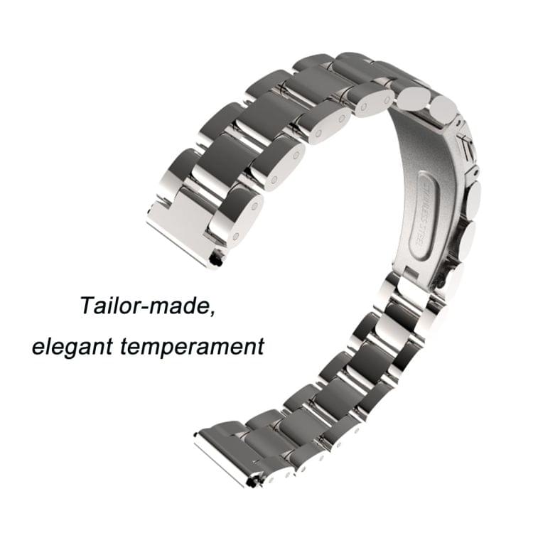 Mijobs Metal Strap for Original Xiaomi Mi Band 2 Strap Stainless Steel Bracelet Wristbands Replace Accessories, Host not Included(Silver)