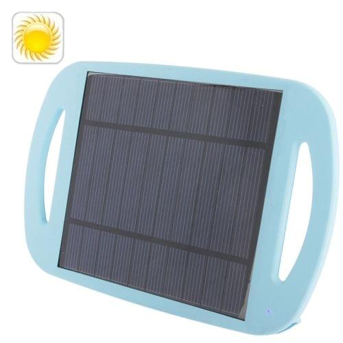 2.5W Universal Environment Friendly Sun Power Panel Solar Charger Pad with Holder for Mobile phones / MP3 / Digital Camera / GPS and Other Electronic Devices, WN-801(Baby Blue)