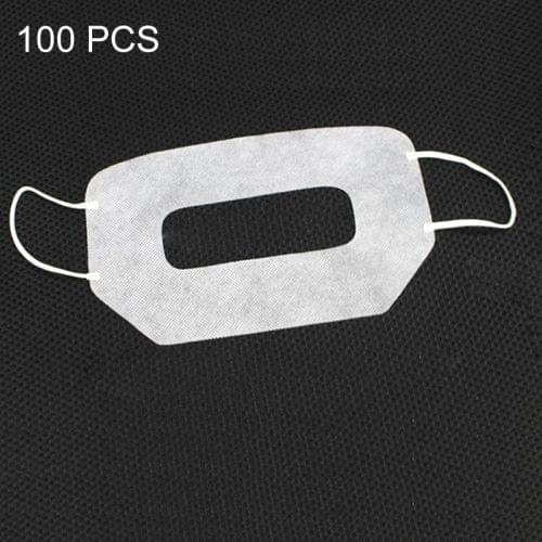 100 PCS Protective Hygiene Eye Mask White Disposable Eyemask for Virtual Reality Glasses